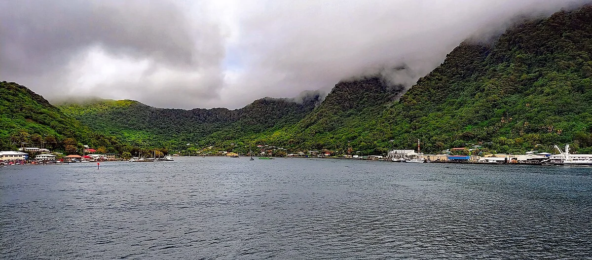 Der Hafen von Pago Pago